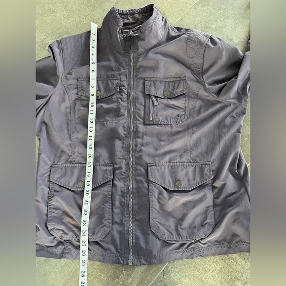 Eddie Bauer Rain Jacket Dusty Purple - Picture 4 of 7